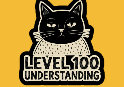 Level 100 Understanding Sticker