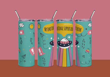My Emotional Support Drink tumbler