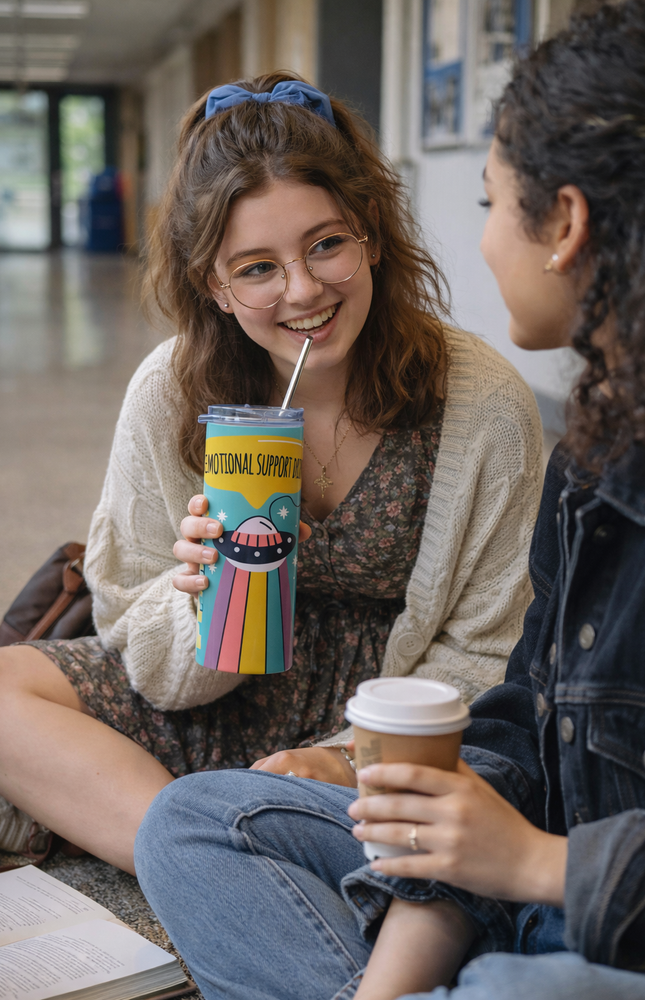 My Emotional Support Drink tumbler