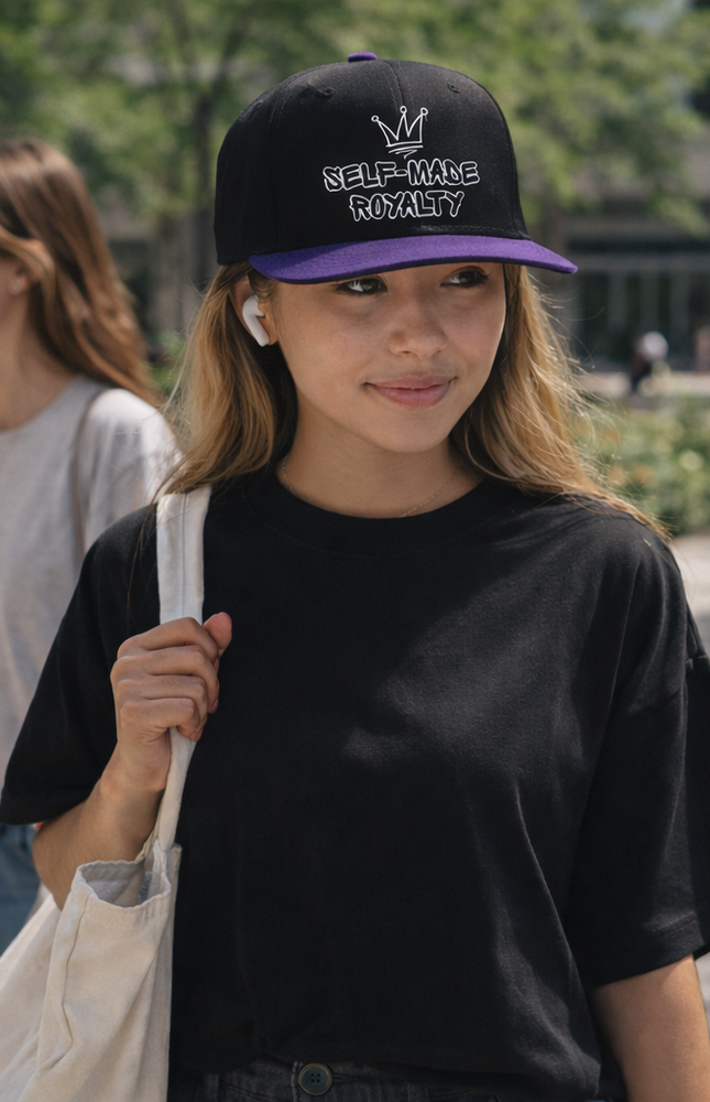 Self Made Royalty Snapback Hat