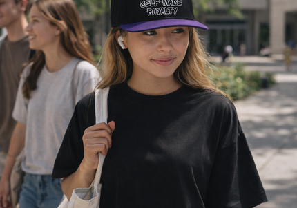 Self Made Royalty Snapback Hat