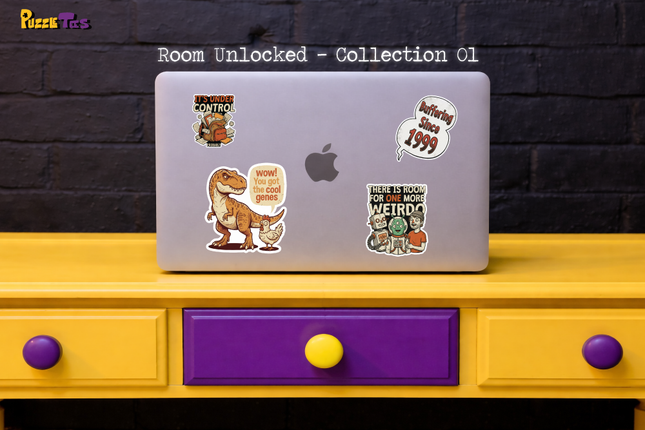 PuzzleTees Sticker Pack: Slap Your Curiosity