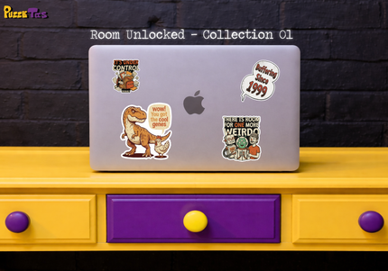 PuzzleTees Sticker Pack: Slap Your Curiosity