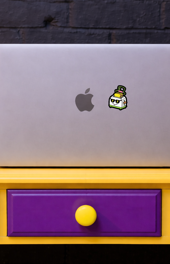 Toast of the Town stickers
