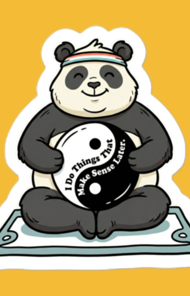 I Do Things that Make Sense Later Stickers