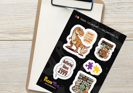 PuzzleTees Sticker Pack: Slap Your Curiosity